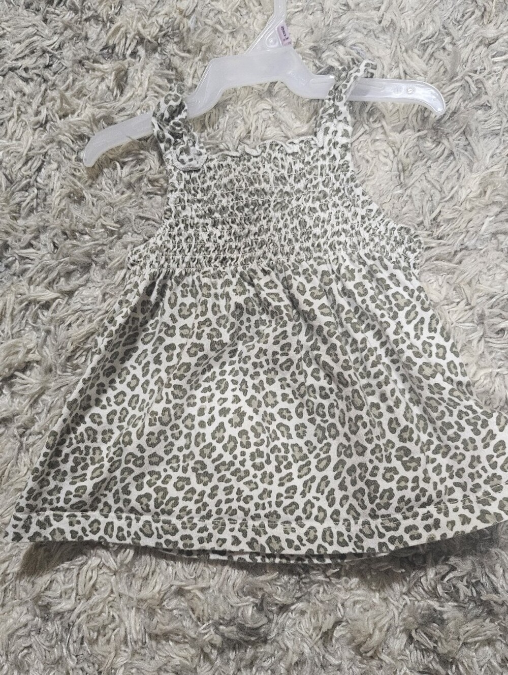 2/20$ Leopard Print Smocked Sundress